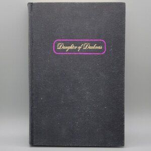 Daughter of Darkness J.R. Lowell Occult Fiction 1st Printing Hardcover No Jacket
